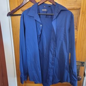 Van Heusen Blue Dress Shirt